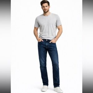 Levi’s 512 Slim Taper Blue Denim Jeans — Size 32x34